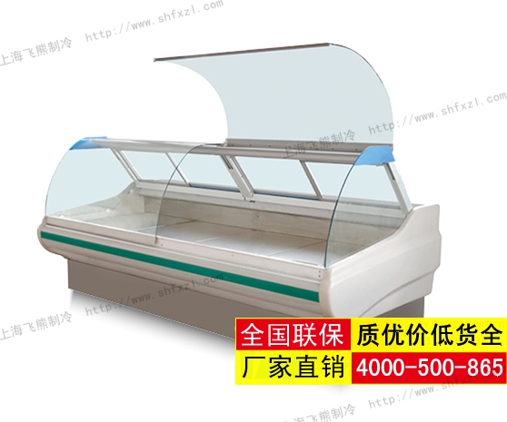前翻盖熟食柜