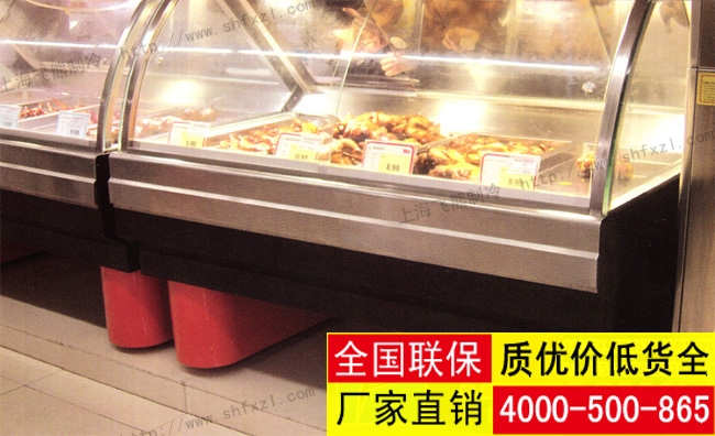 全自动弧面熟食柜现场图2
