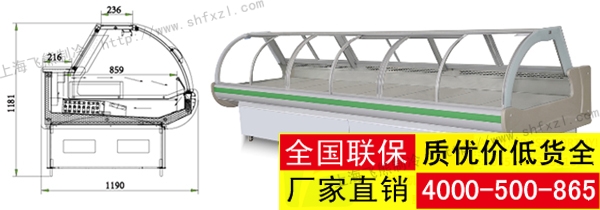 前移门熟食柜设计图