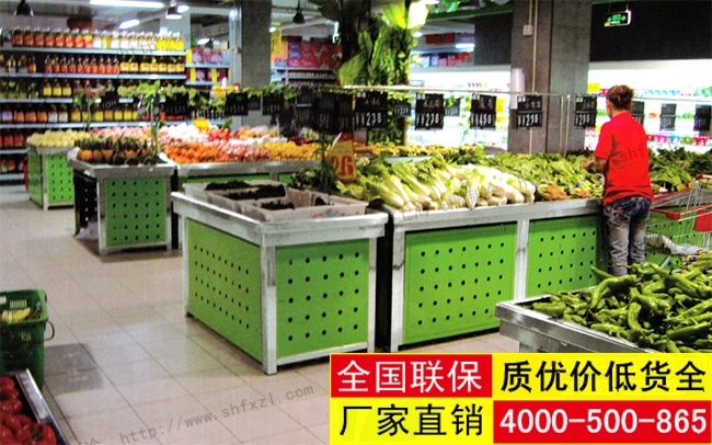 促销果蔬架现场图1