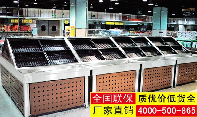 促销果蔬架现场图1