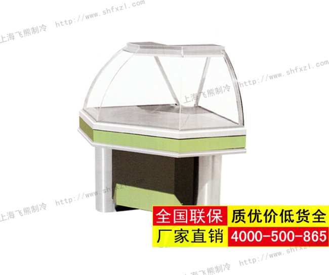 ZHZ-1弧玻转角展示柜