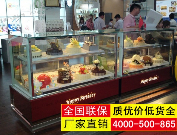 直角蛋糕柜图片