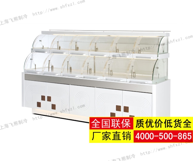 弧形门单边面包柜