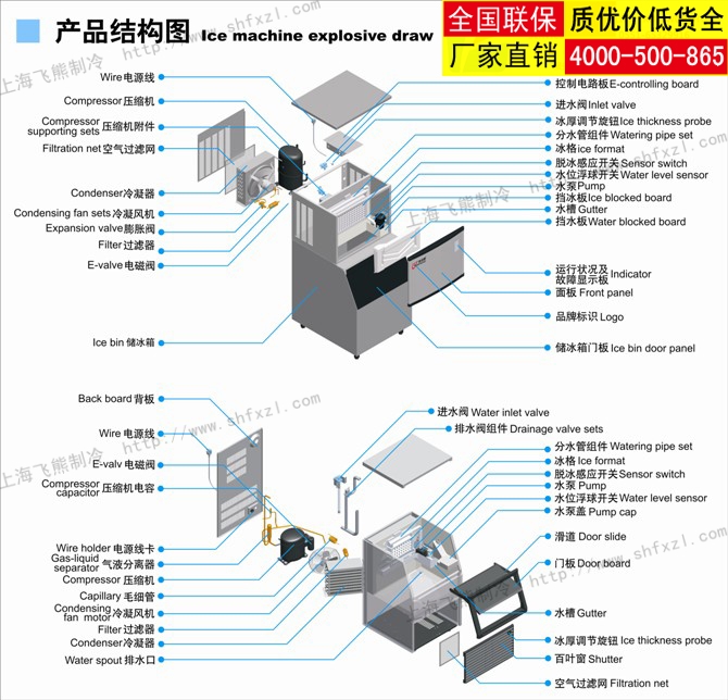 制冰机结构图